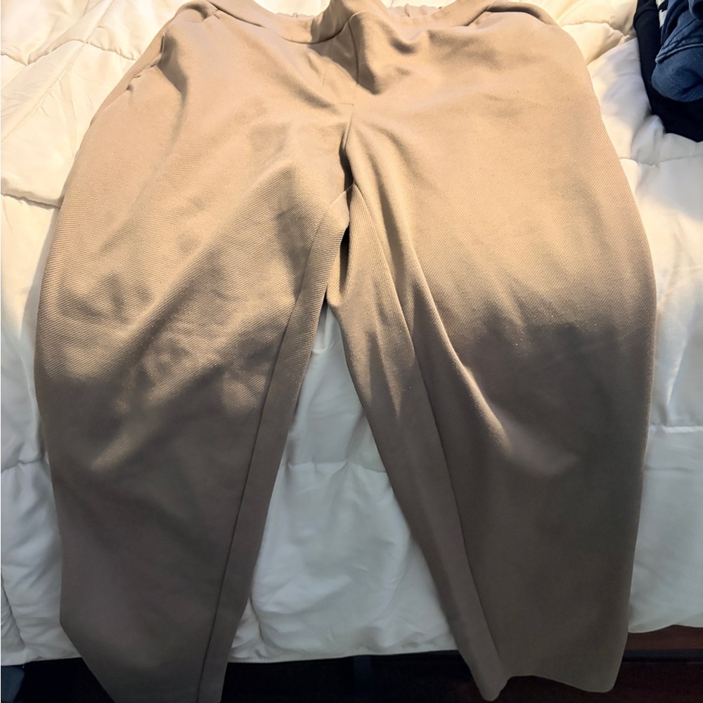 Nine West Beige Cropped Pants